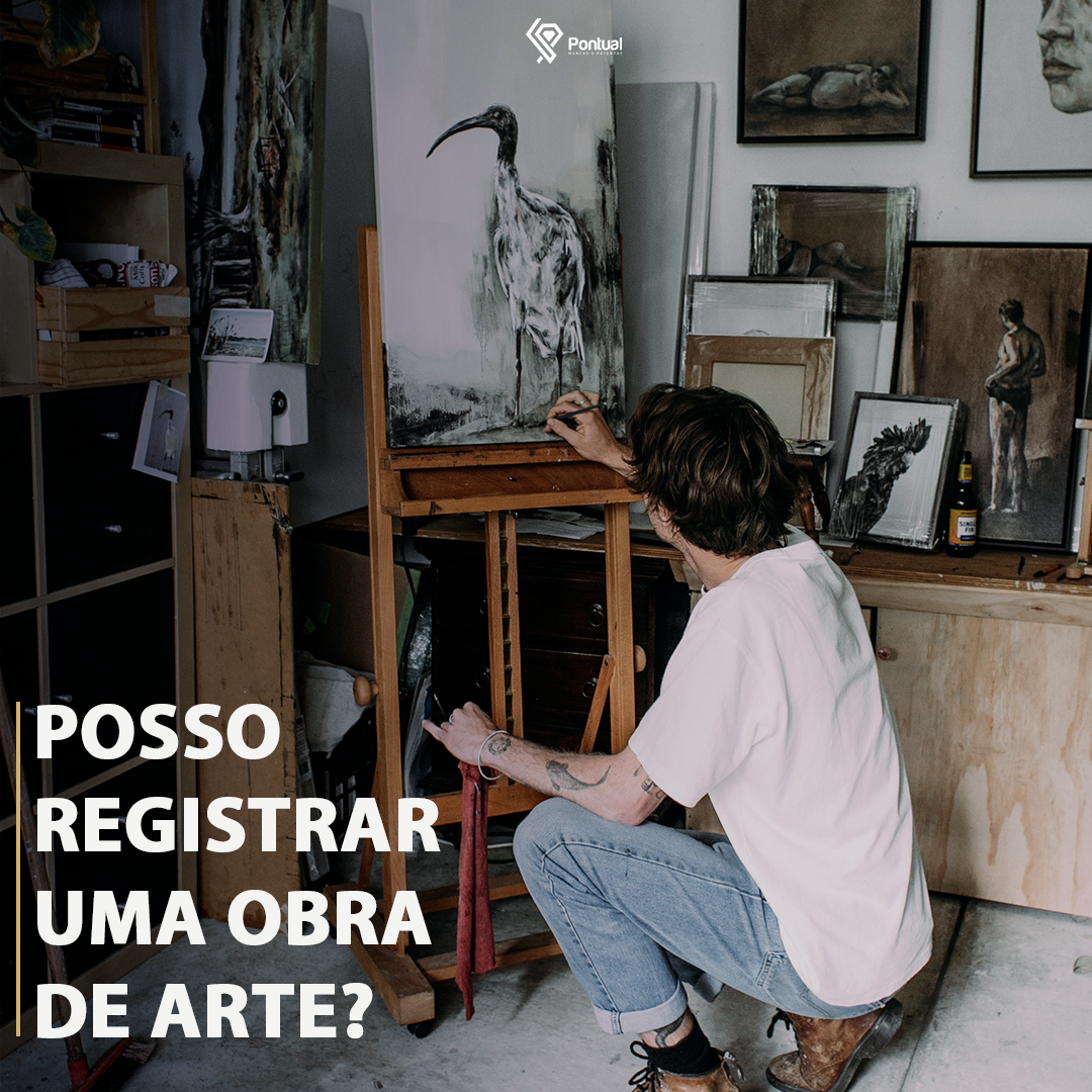 Posso registrar uma obra de arte?