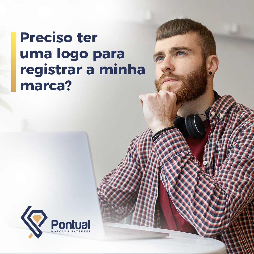 Preciso ter uma logo para registrar a minha marca?