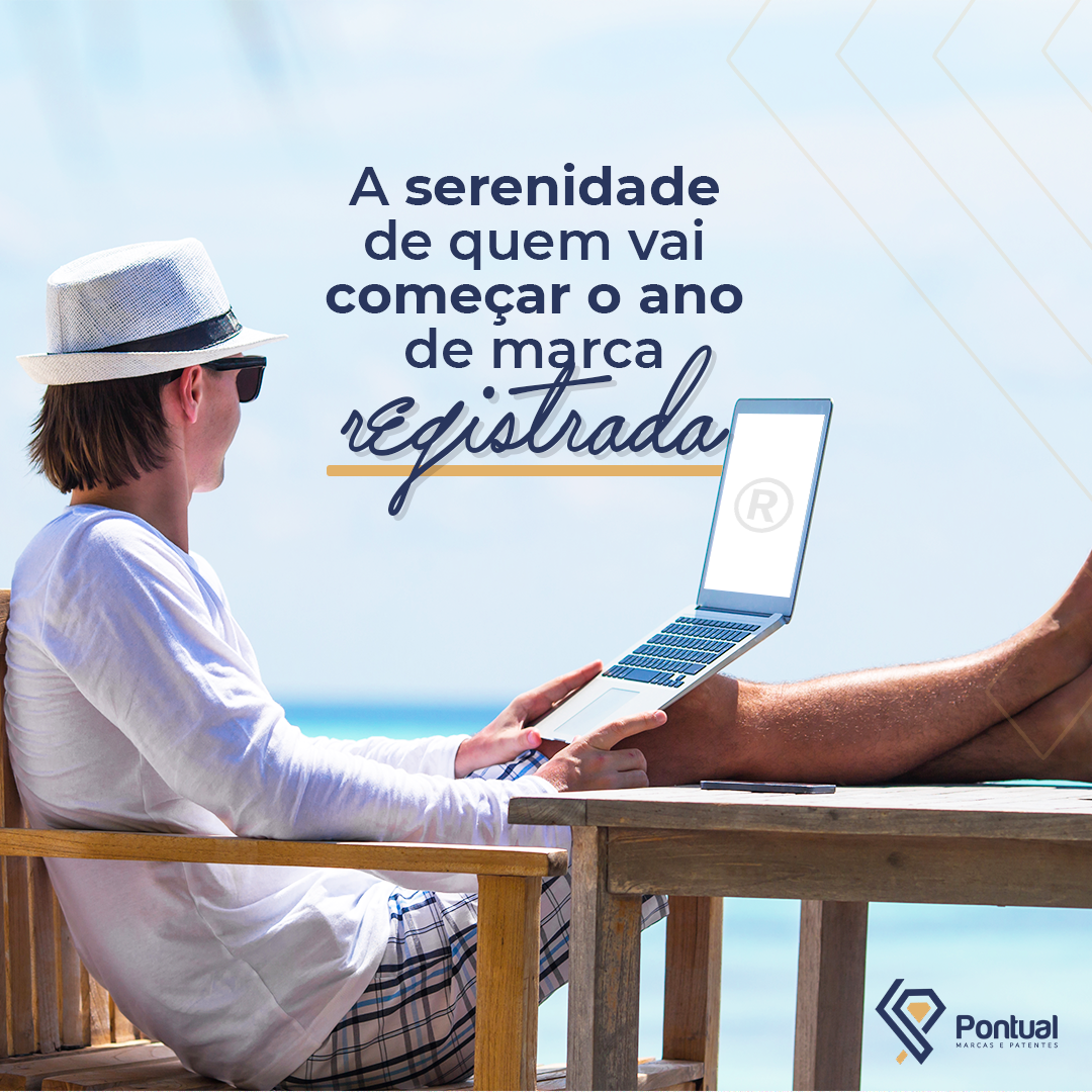 A serenidade no olhar de quem vai começar o ano de marca registrada