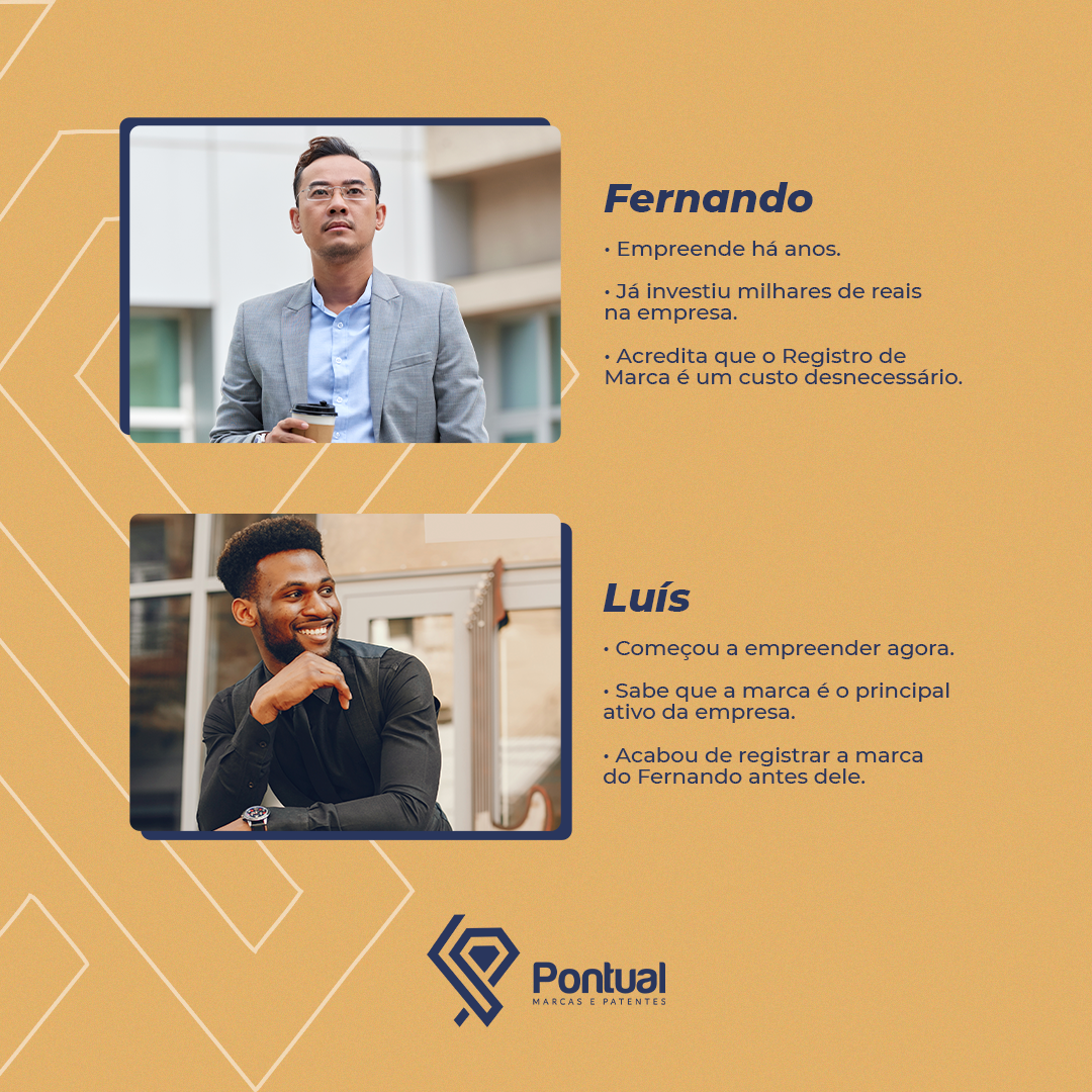 Diga-nos: quem é você? Fernando ou Luís?