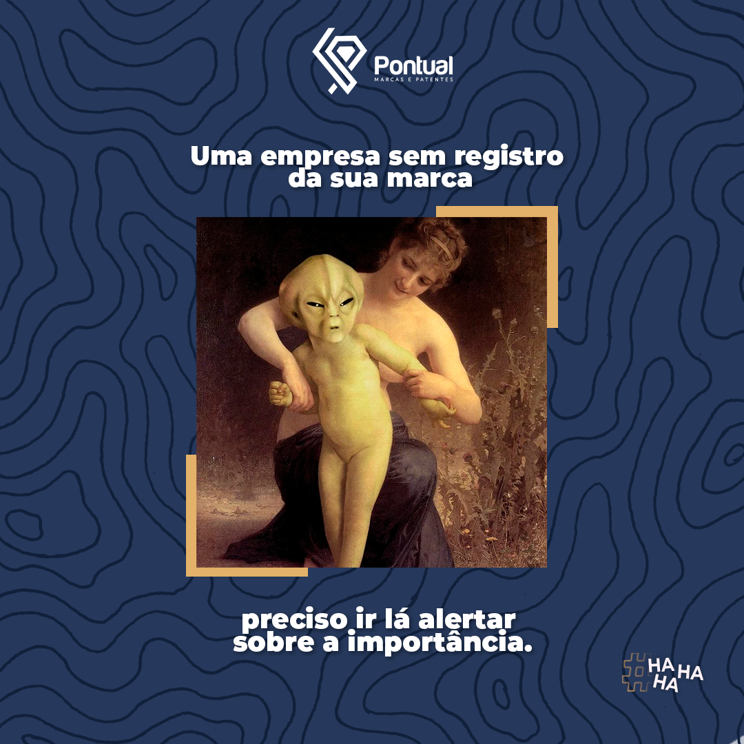 Uma empresa sem registro da sua marca, preciso ir lá alertar sobre a importância.
