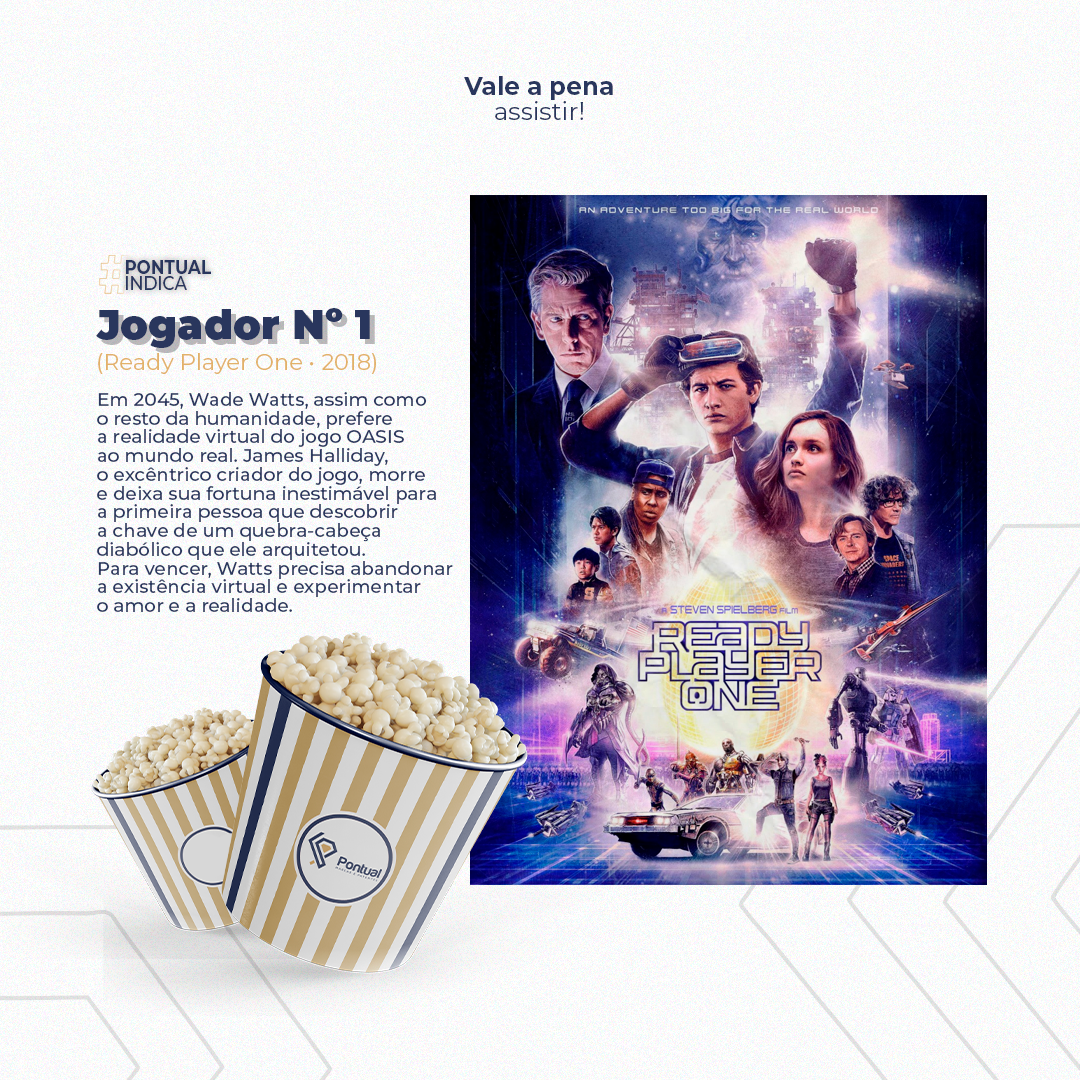 Indicação de filme sobre software – Jogador Nº 1