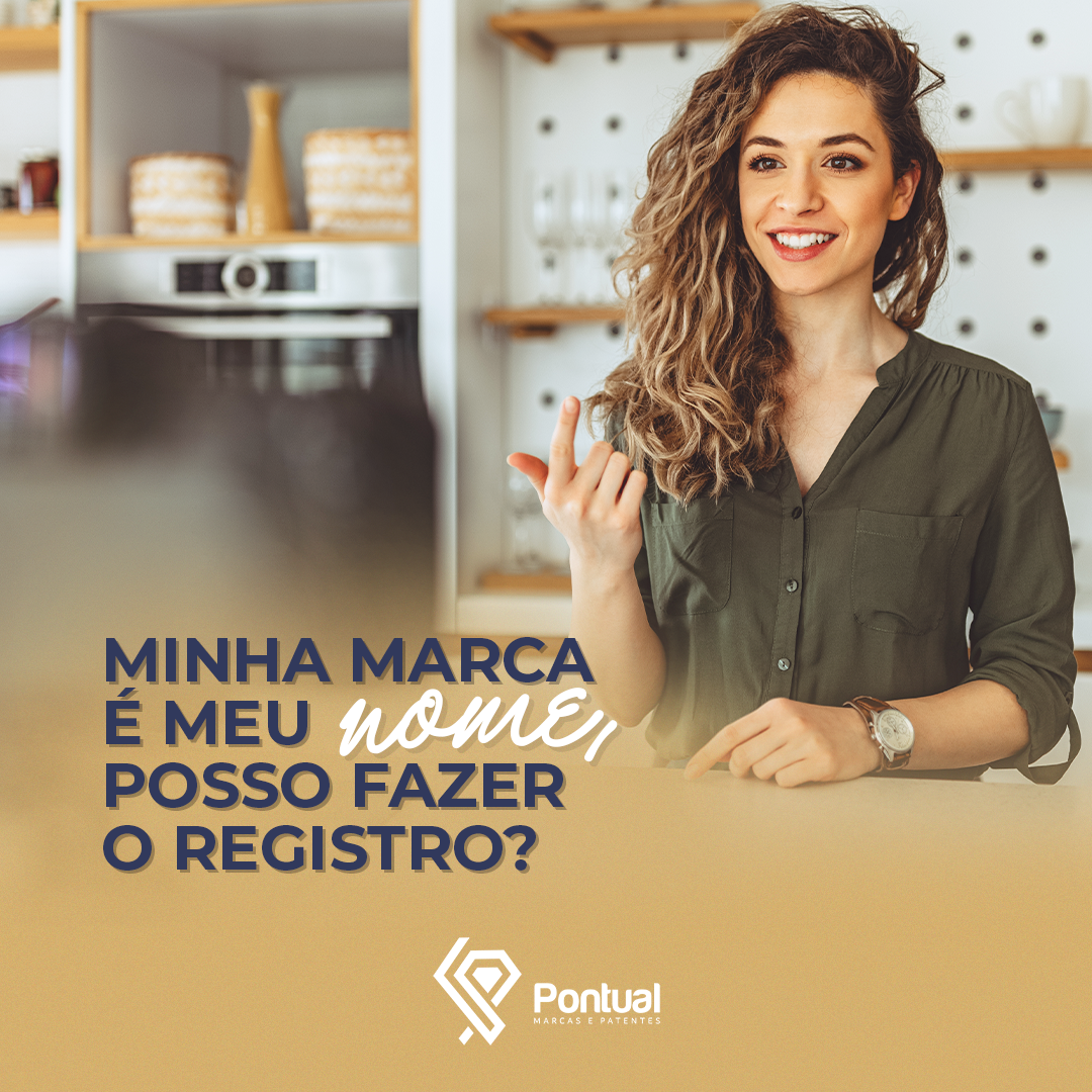 Minha marca é meu nome, posso fazer o registro?