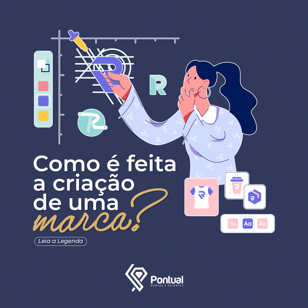 Como é feita a criação de uma marca?