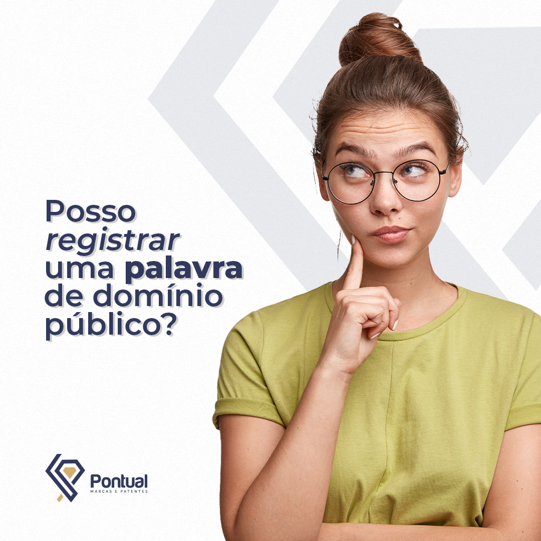 Posso registrar uma palavra de domínio público?
