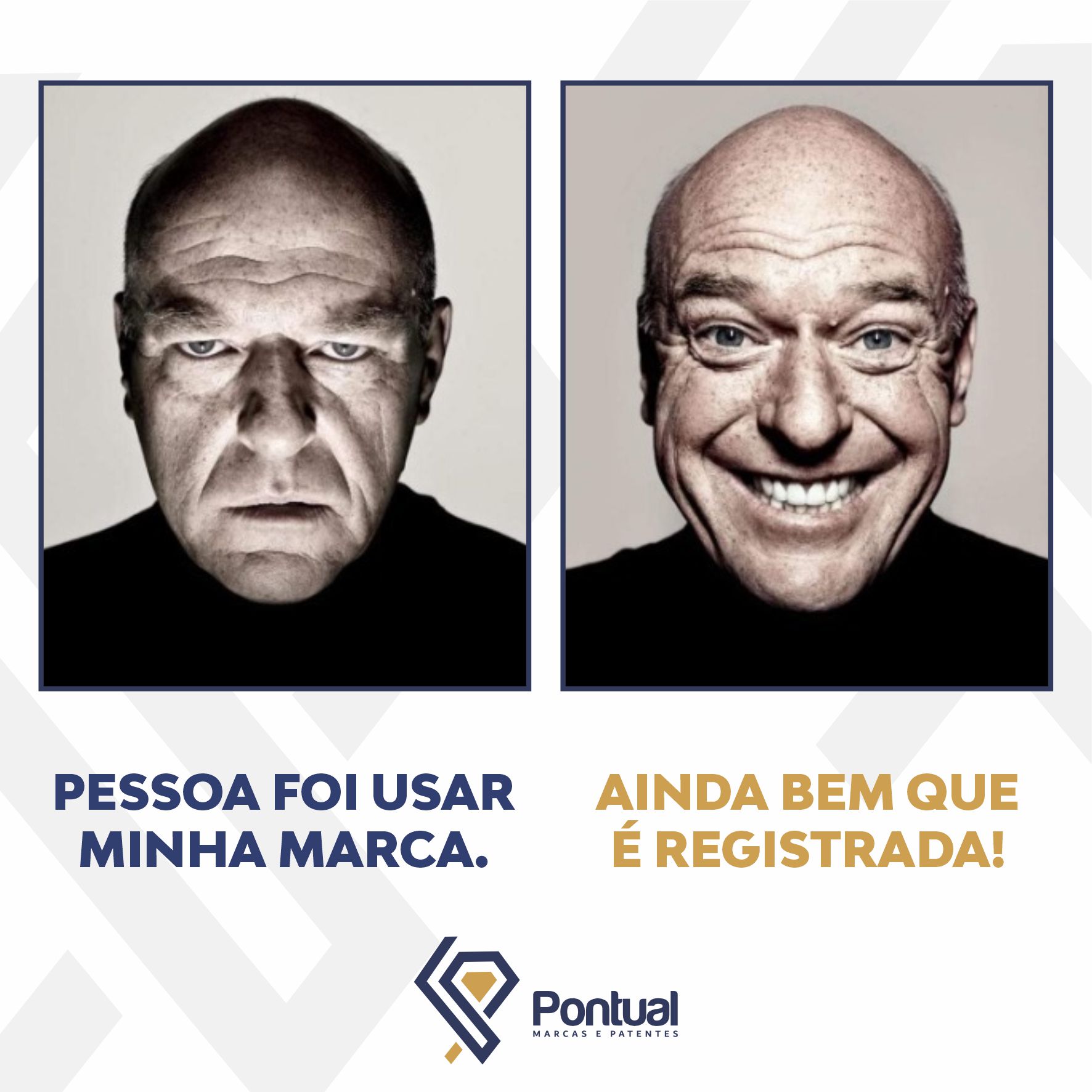 meme pessoa foi usar minha marca, ainda bem que é registrada
