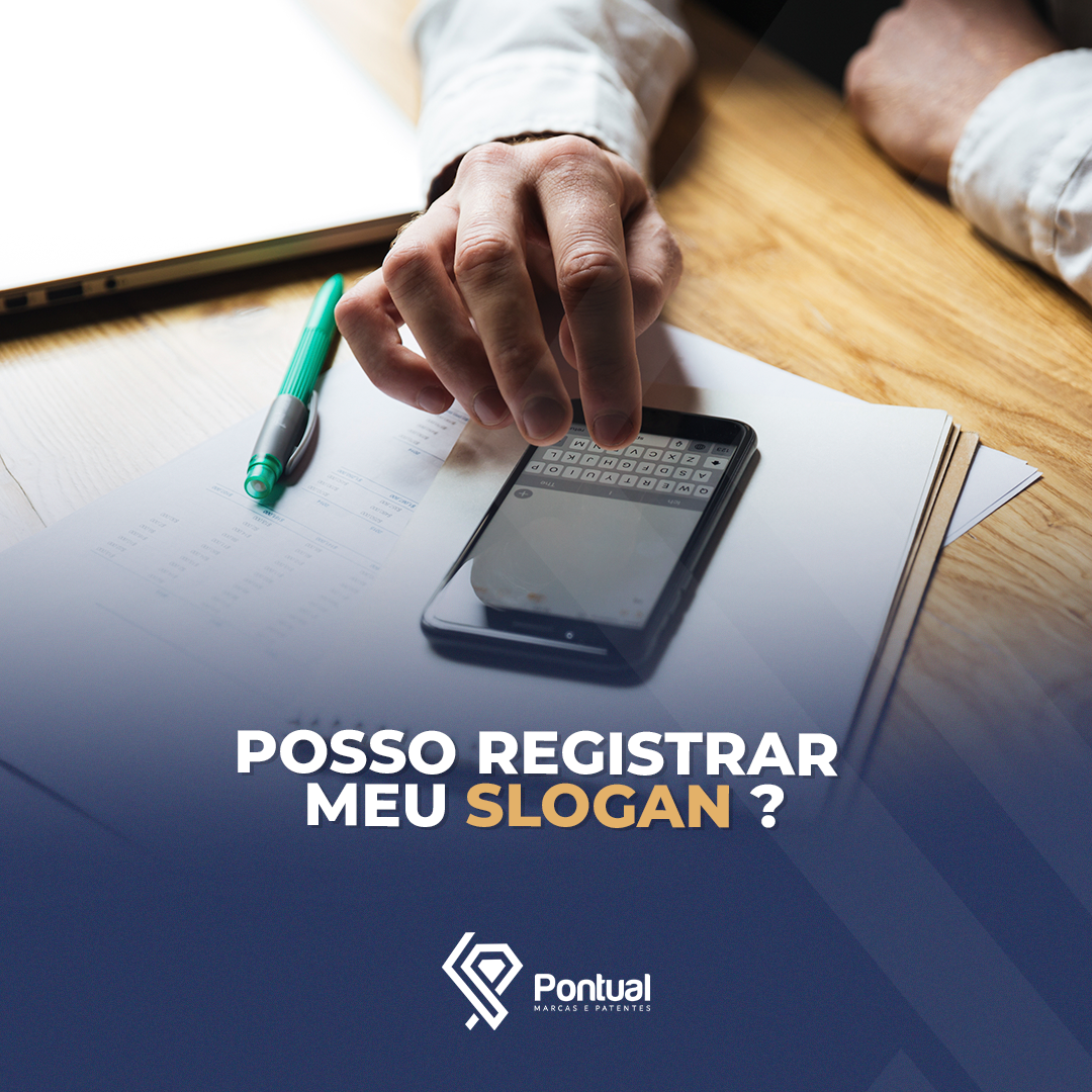 Posso registrar meu slogan ?