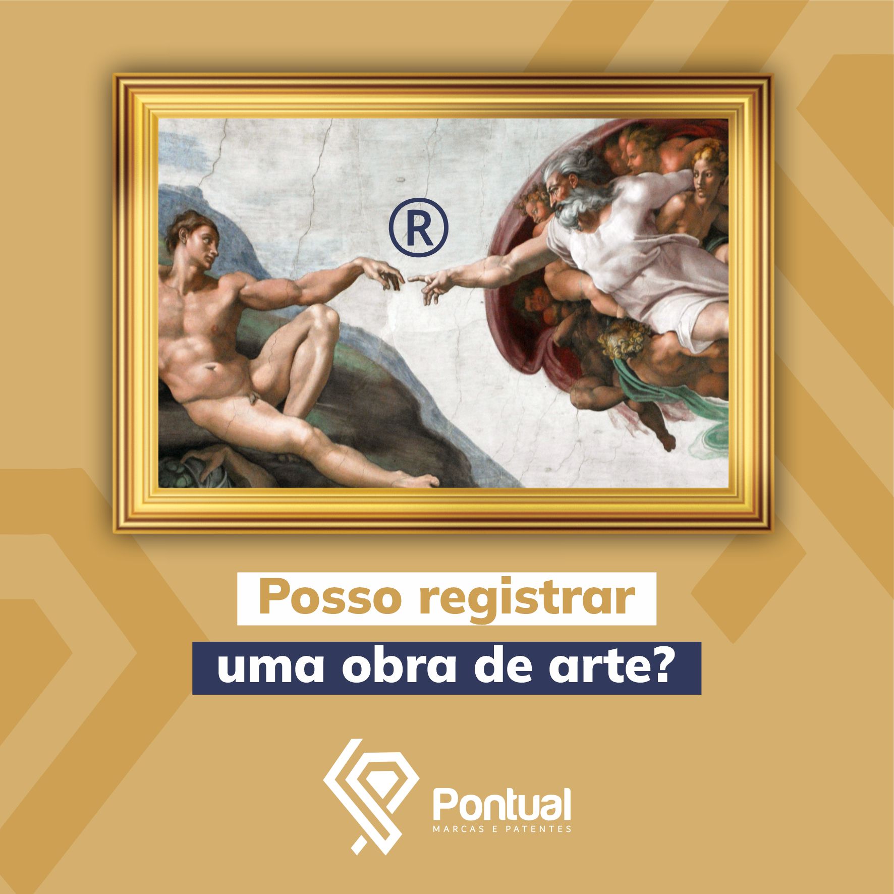 Posso registrar uma obra de arte?