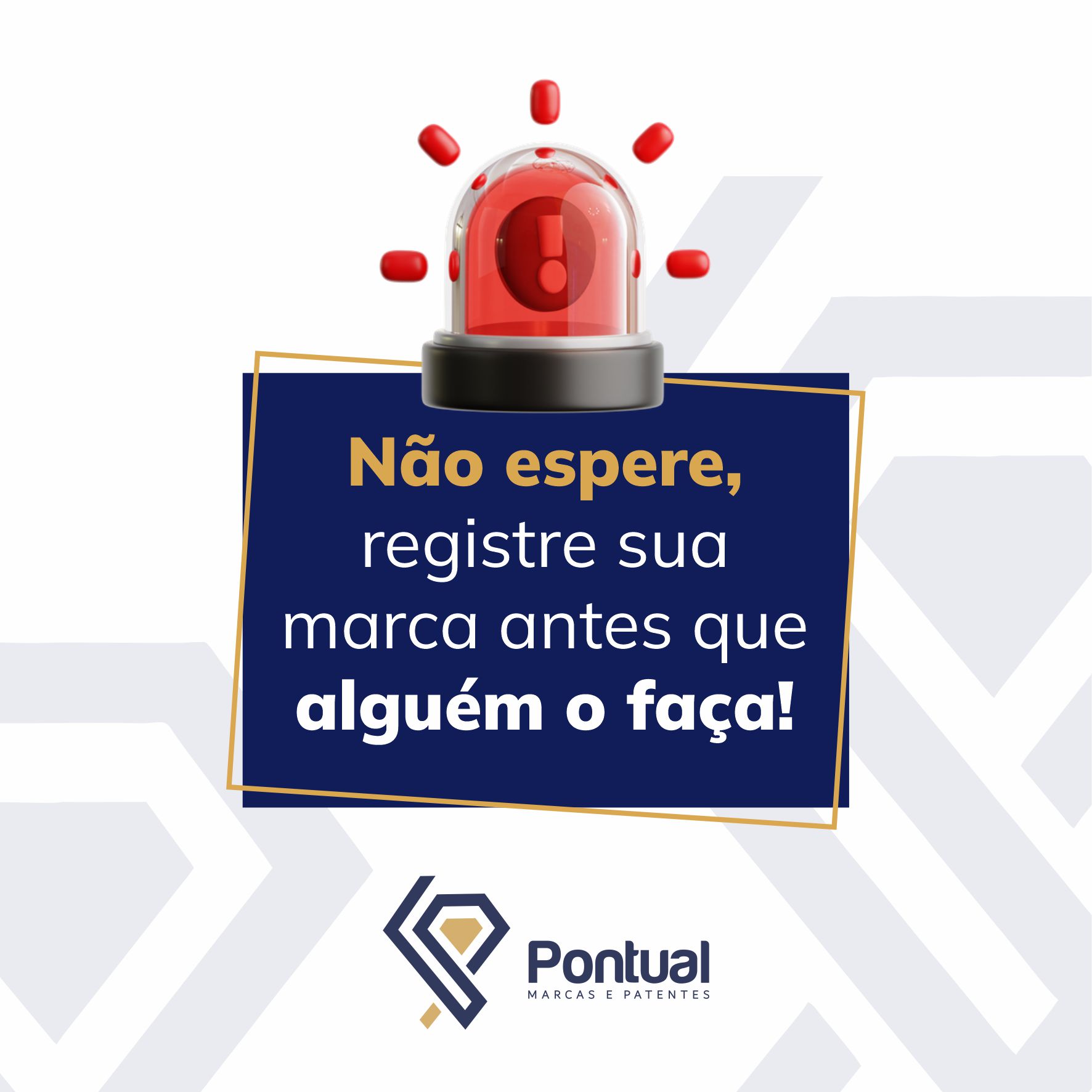 Não espere, registre sua marca antes que alguém o faça!