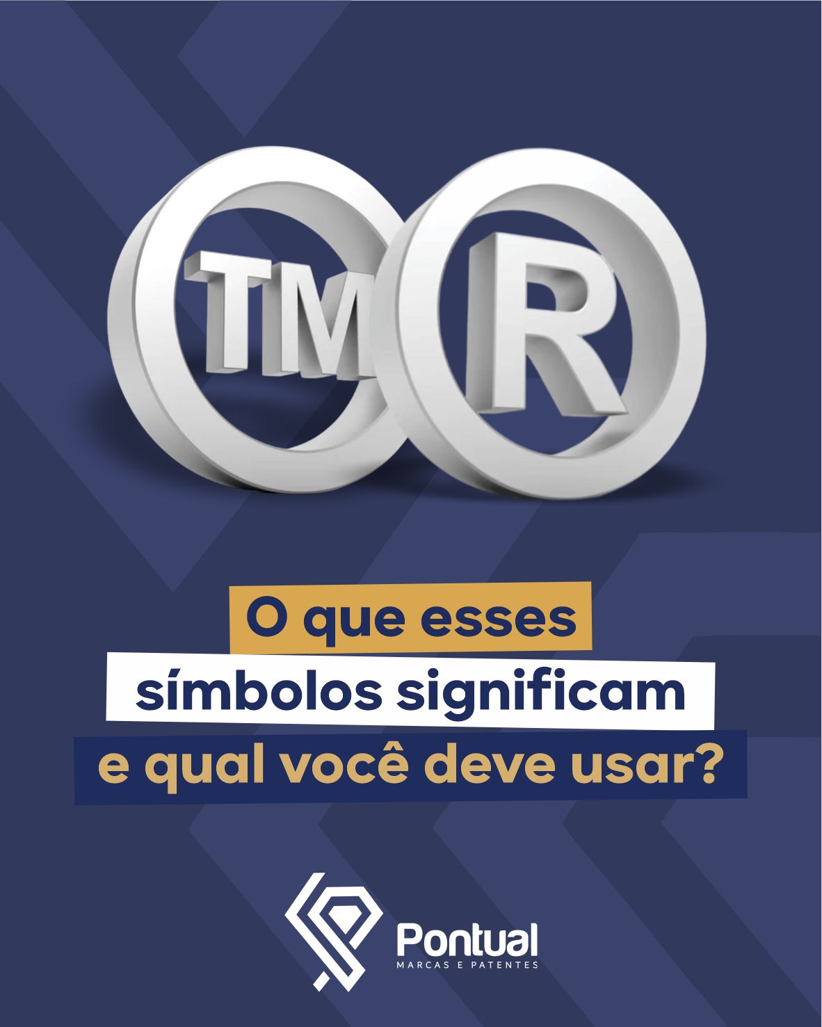 TM ou ®: o que esses símbolos significam e qual você deve usar?