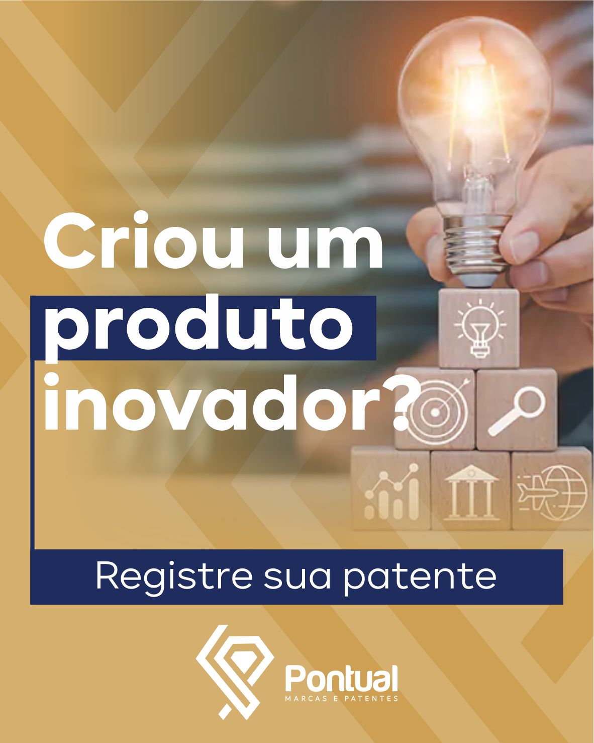 Criou um produto inovador? Registre sua patente
