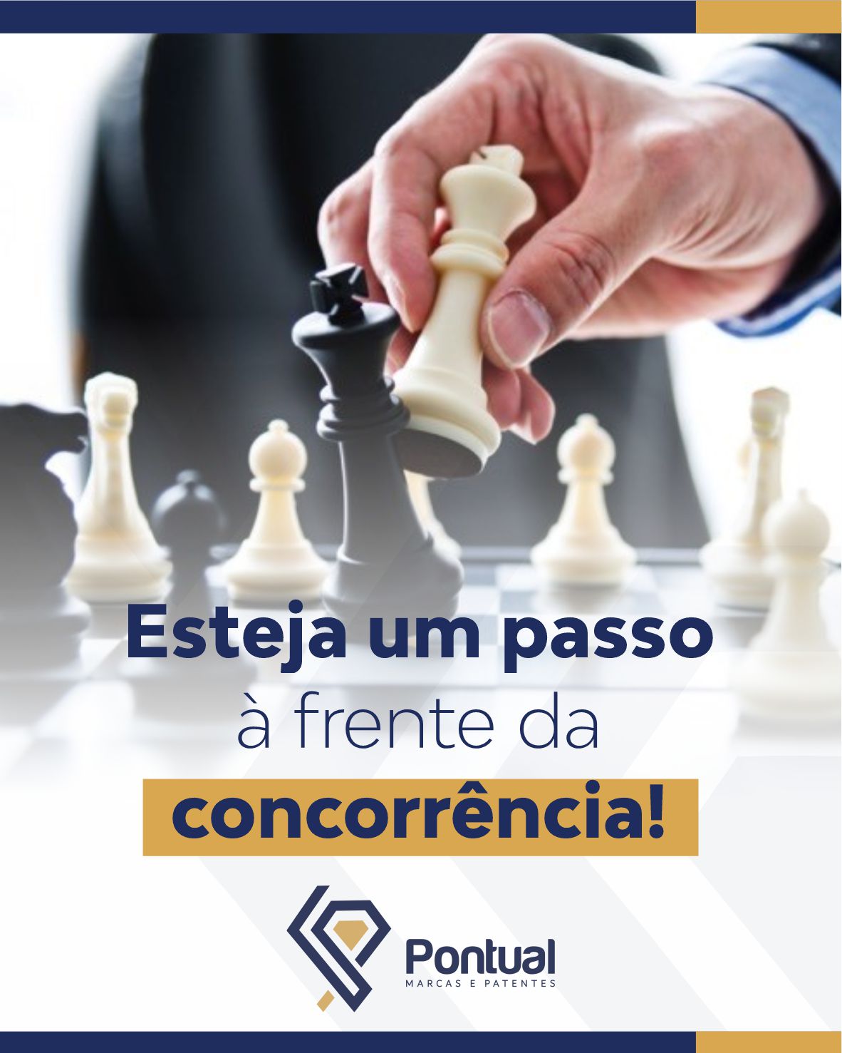 Esteja um passo à frente da concorrência