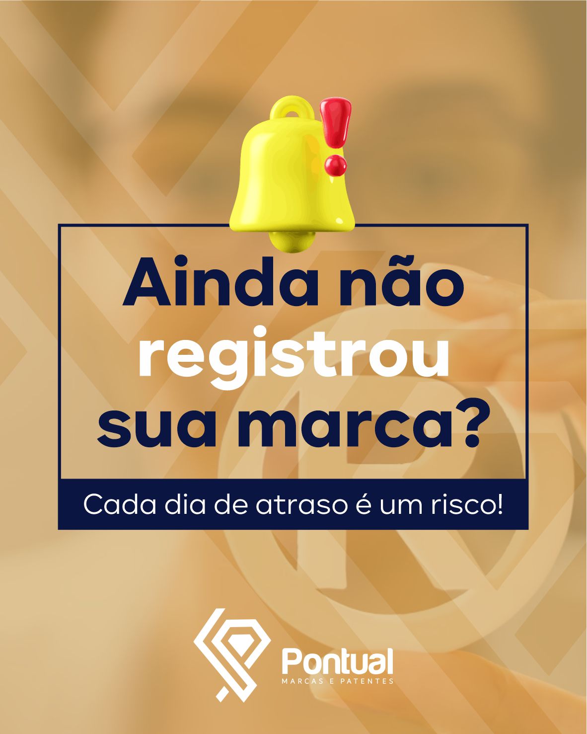 Ainda não registrou sua marca? Cada dia de atraso é um risco!