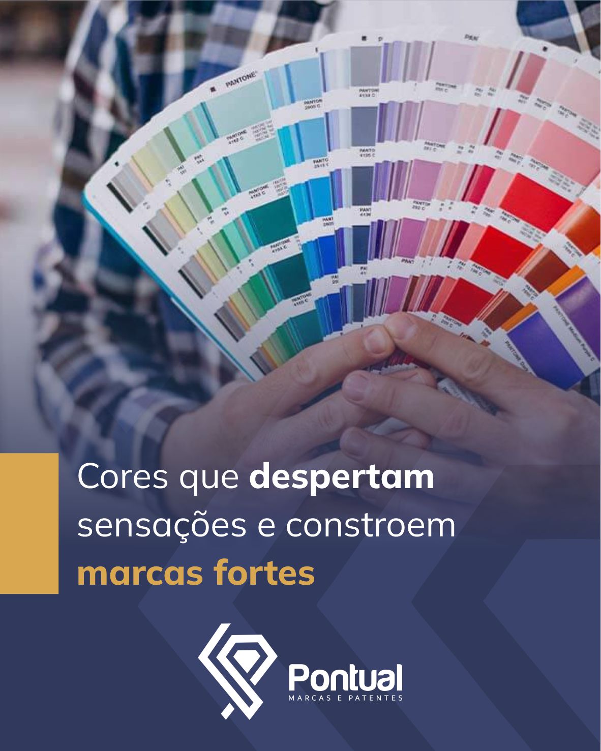 Cores que despertam sensações e constroem marcas fortes