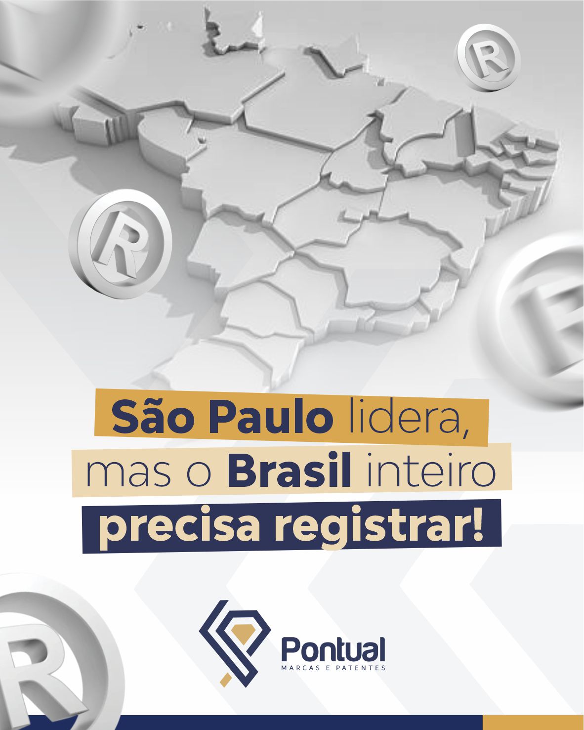 São Paulo lidera, mas o Brasil inteiro precisa registrar!