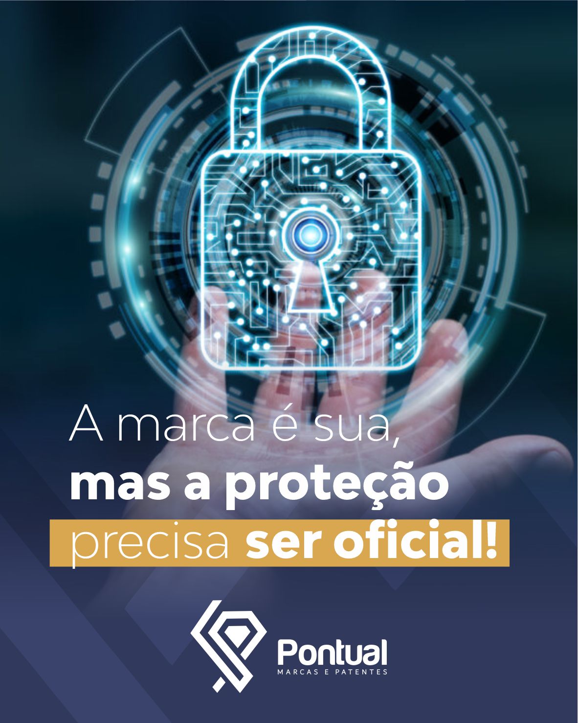 A marca é sua, mas a proteção precisa ser oficial!
