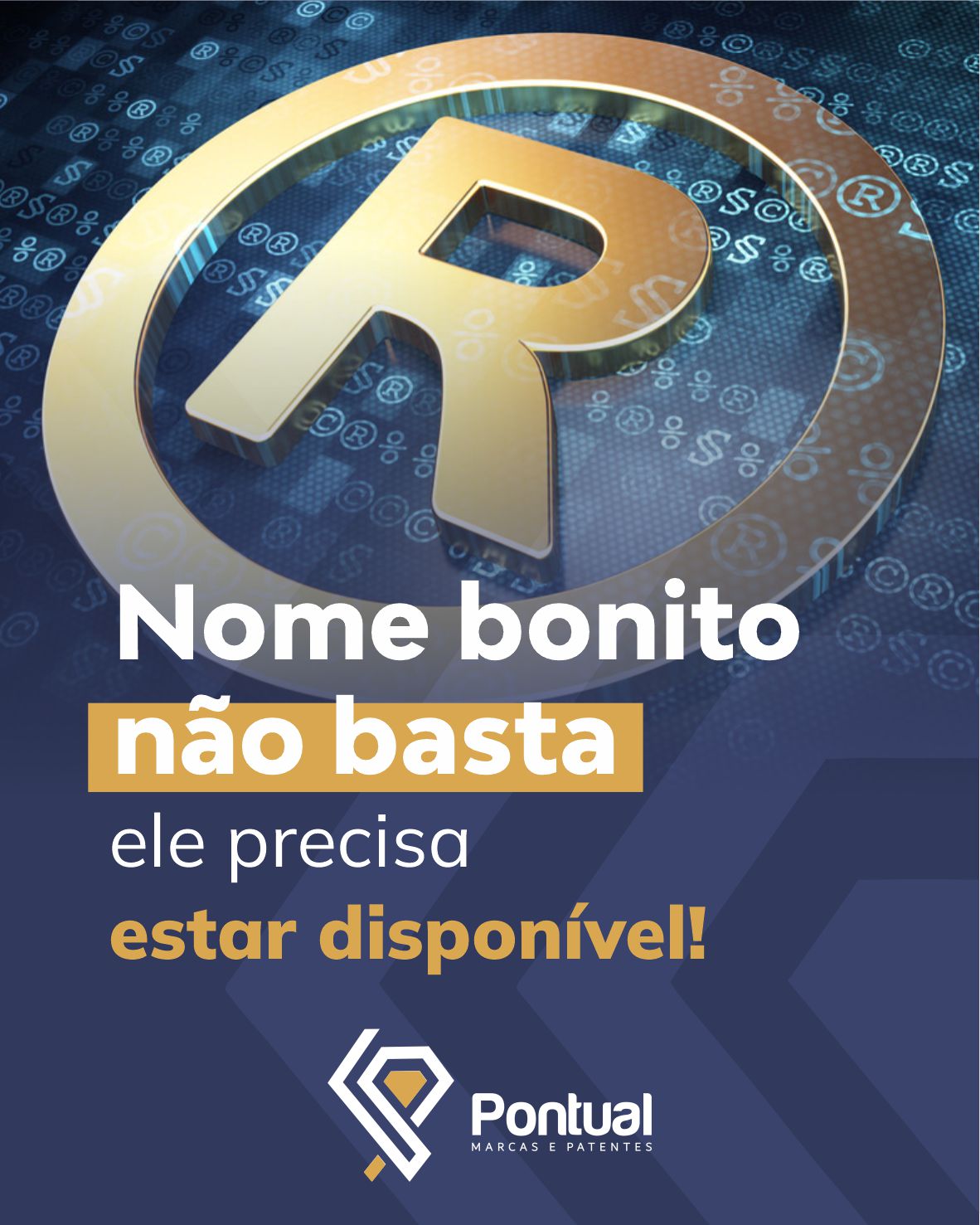 Nome bonito não basta: ele precisa estar disponivel!