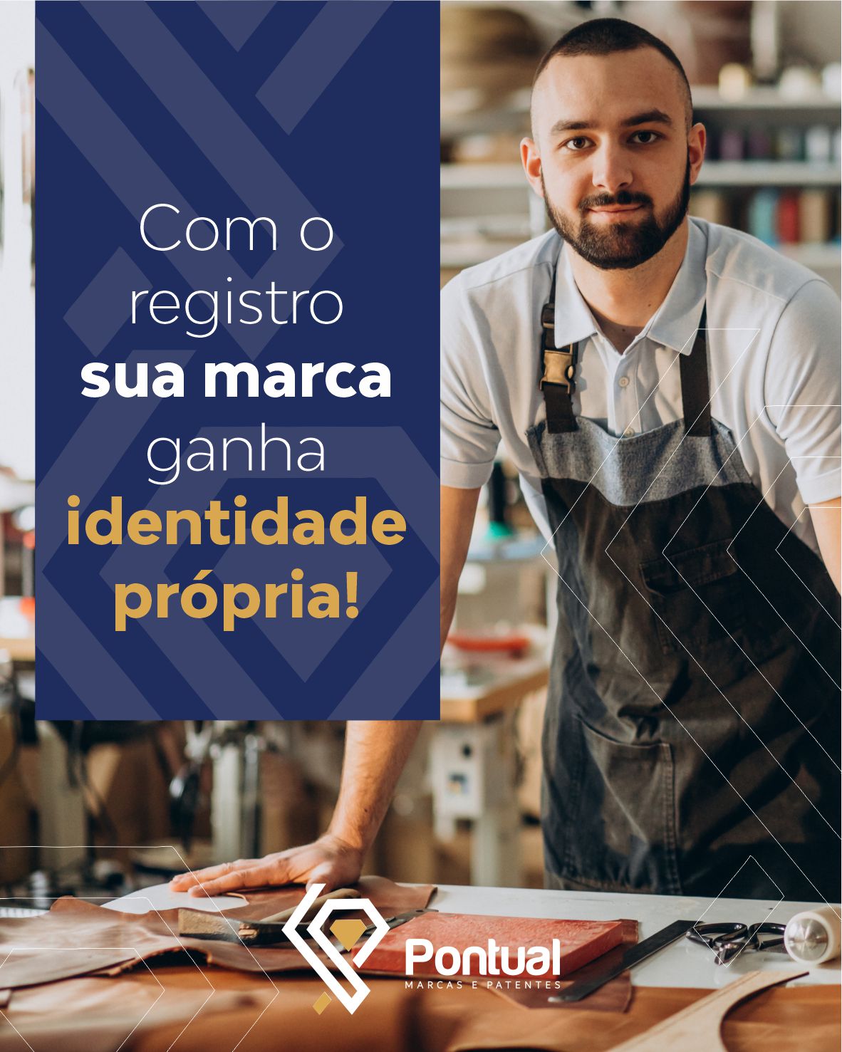 Com o registro sua marca ganha identidade própria!