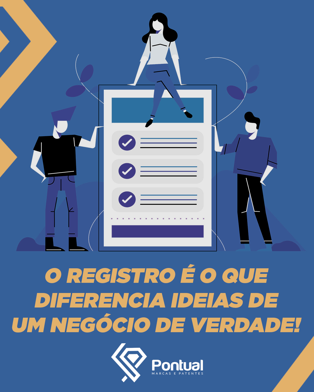 O registro é o que diferencia ideias de um negócio de verdade!