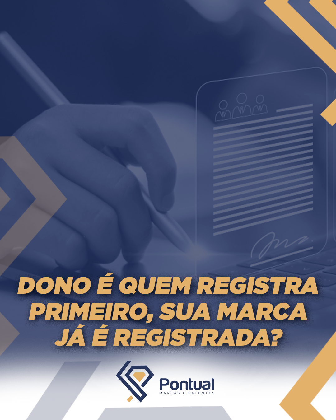 Dono é quem registra primeiro, sua marca já é registrada?