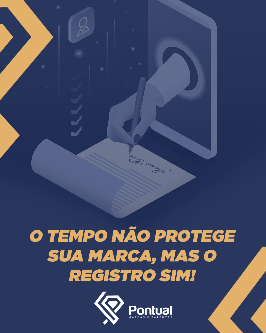 O tempo não protege sua marca, mas o registro sim!
