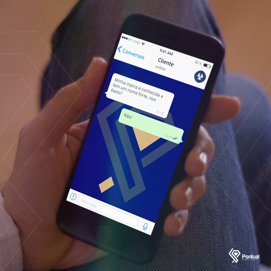 Minha marca é conhecida e tem um nome forte